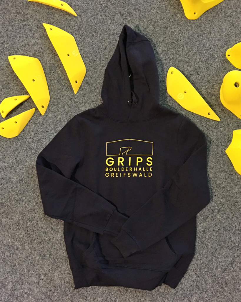 Hoodie Grips Boulderhalle